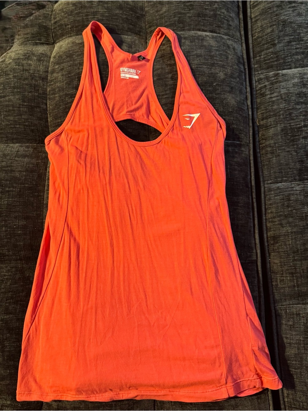 Gymshark Coral Racerback Training Tank Top